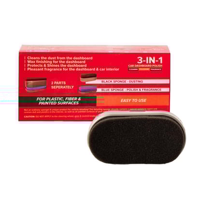 Lumax 3 in 1 Dashboard Polish | Cleans, Shines, Protects & Refresh | Pleasant Aroma | Long-Lasting Finish