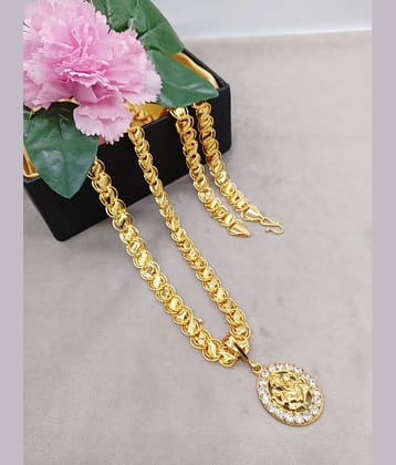 JIPPA Gold Pendant set ( Pack of 1 )