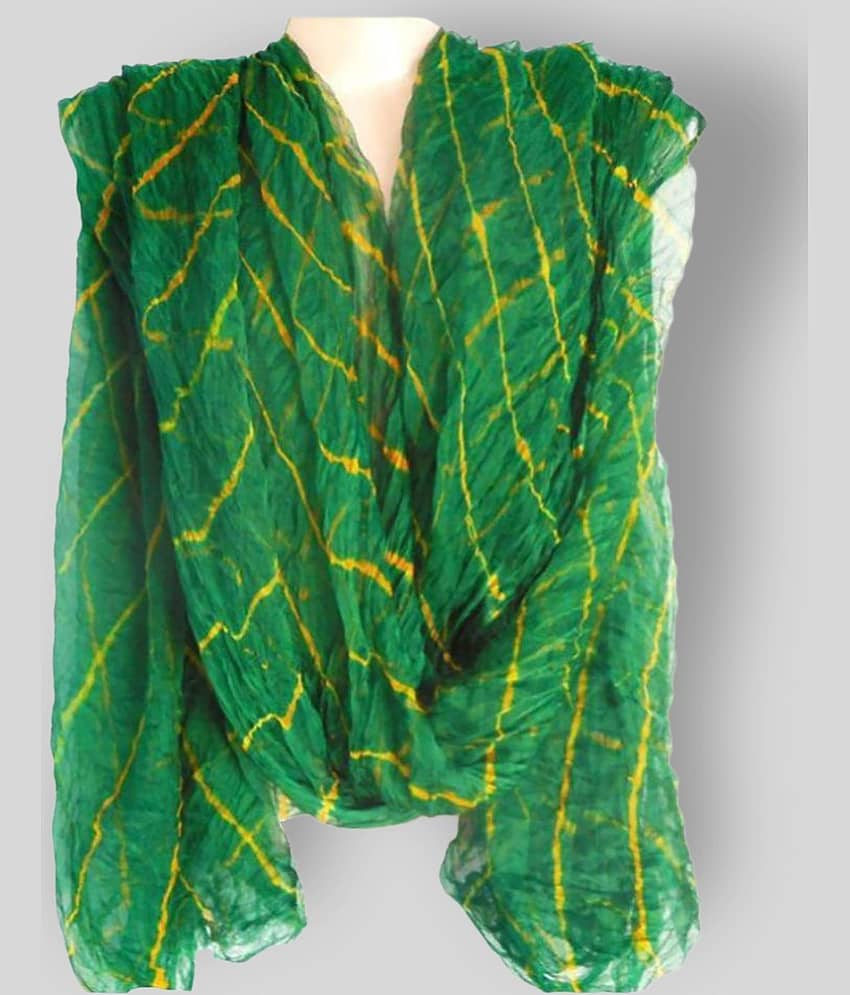 Apratim Green Chiffon Dupatta