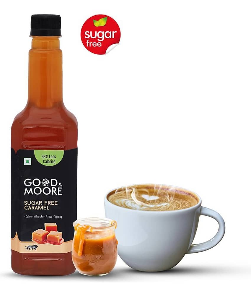 GOOD+MOORE Sugar Free Caramel Syrup 750 mL