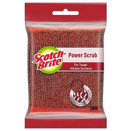 Scotch-Brite Power Scrub, Scrubber For Super Clean Kitchen Surfaces, 1 Pc