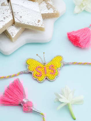Bulk Butterfly Sister Rakhi-Pack of 10