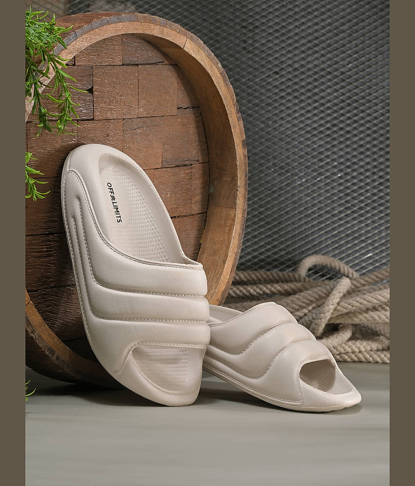 OFF LIMITS Beige Women's Slide
