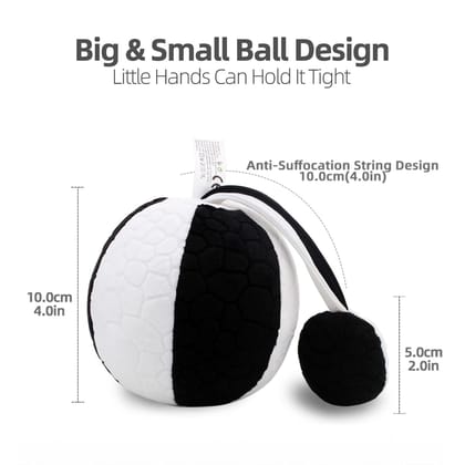 Visual Training Baby Toys - Early Development Sensory Fabric Textures Ball