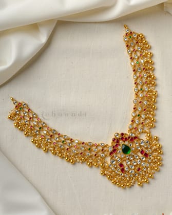 Gold Polish Silver Necklace CHN1736