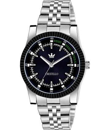Crestello - Silver Metal Analog Men's Watch