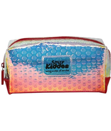 Smily Kiddos | Smily Bubble Utility Pouch ( Orange) | Kids Pencil Case | Kids School Pencil Pouch | Online Pencil Pouch | Girls Pencil Pouch | Small Pencil Pouch | Cute Pencil Pouch | Children's Pencil Pouch | Retruns Gifts Birthday Party For Girls