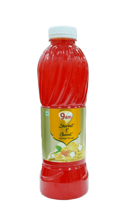 9am Sharbat-E-Jannat Orange, 750 ml