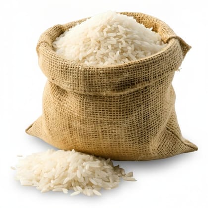 Premium Quality White Rice - 50 kg - One burlap sack