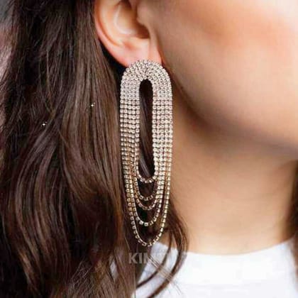 Contemporary Drop Dangler Earring