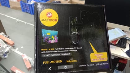 MAXICOM FULL MOTION CANTILEVER TV MOUNT