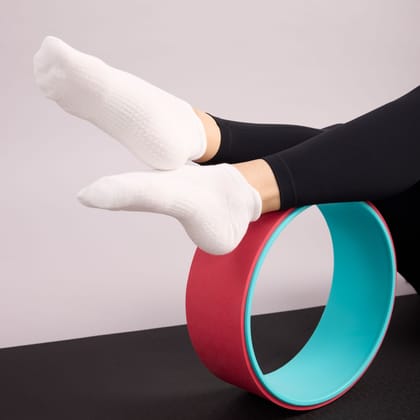 Men & Women Unisex Yoga & Pilates Grip Socks - Black, White, Grey