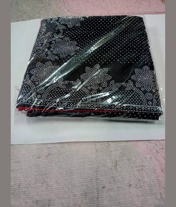 Shivadit ethnic Georgette Solid Saree With Unstitched Blouse Piece ( Purple )