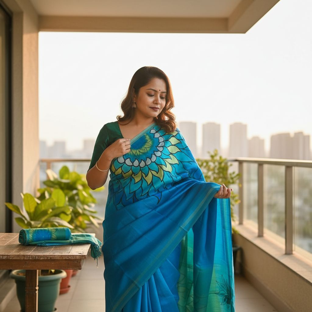 Ziva Banarasi Weave Saree - Sarees | Buy online on ZillyBuy