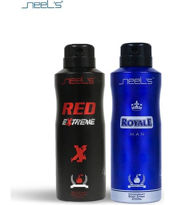 Neel's - Deodorant Spray for Unisex 200 ml ( Pack of 2 )