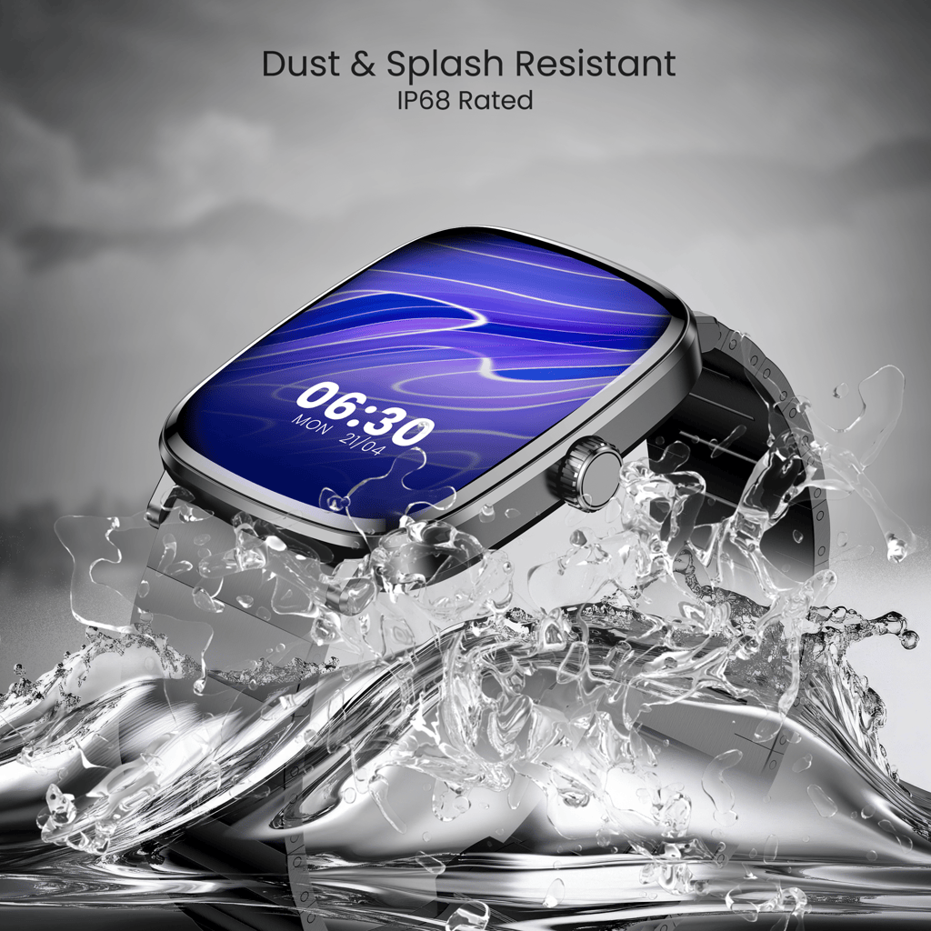 CELLECOR M10 PRO Vision 2.01" Super-Retina Amoled Display | 1200 NITS | AOD | BT-Calling | AI Voice | 60Hz Refresh Rate | IP68 | Rotating Crown | SmartWatch