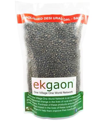 Ekgaon Unpolished Desi Urad Dal - Sabut 950 gm