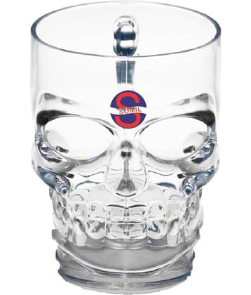 Afast Glass Beer Glass, Transparent, Pack Of 1, 500 ml