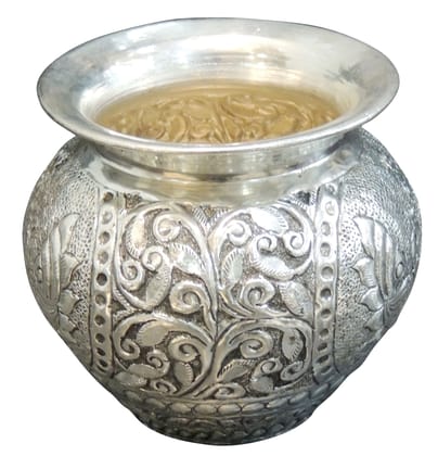 Pure Copper Lota | Ayurvedic Water Pot For Pooja & Drinking, Height : 4.2 Inch (ZMAS610&nbsp;D)