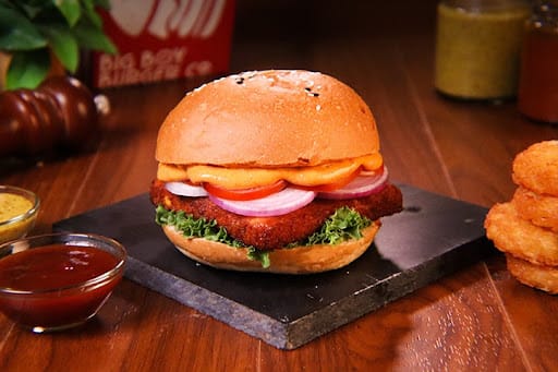 Crispy Paneer Burger