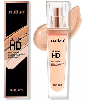 Maliao Ultra HD FOND DE TEINT Invisible Cover Foundation - Seamless Perfection (NATURAL NUDE)
