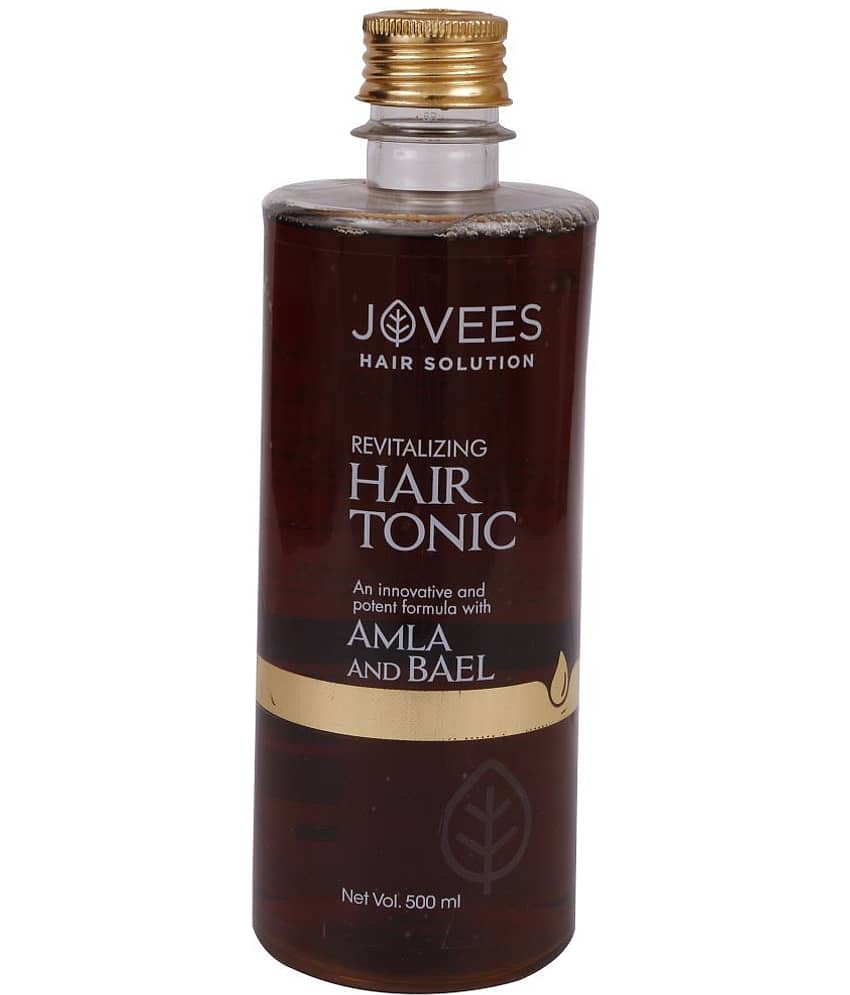 Jovees Herbal Revitalising Amla & Bael Hair Tonic Gives Long Strong Hair 500ml (Pack of 1)