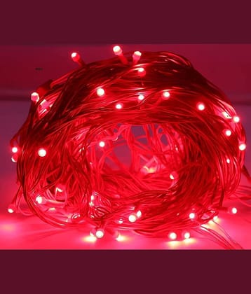 DAYBETTER - Red 15Mtr String Light ( Pack of 1 )