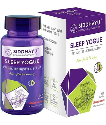 Baidyanath Sleep Yogue Capsules Tablet 60 No.S Pack of 1