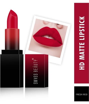 Swiss Beauty HD Matte Lipstick (Attitude), 3.5gm