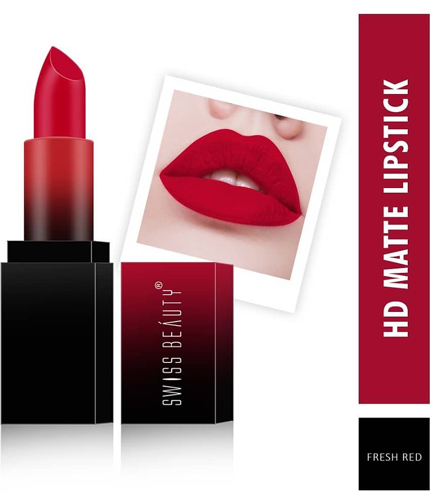 Swiss Beauty HD Matte Lipstick (Attitude), 3.5gm