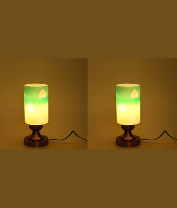 Somil - Multicolor Decorative Table Lamp ( Pack of 2 )