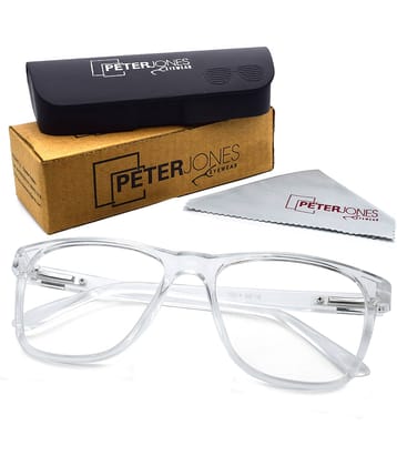 Peter Jones White Square Spectacle Frame M108T