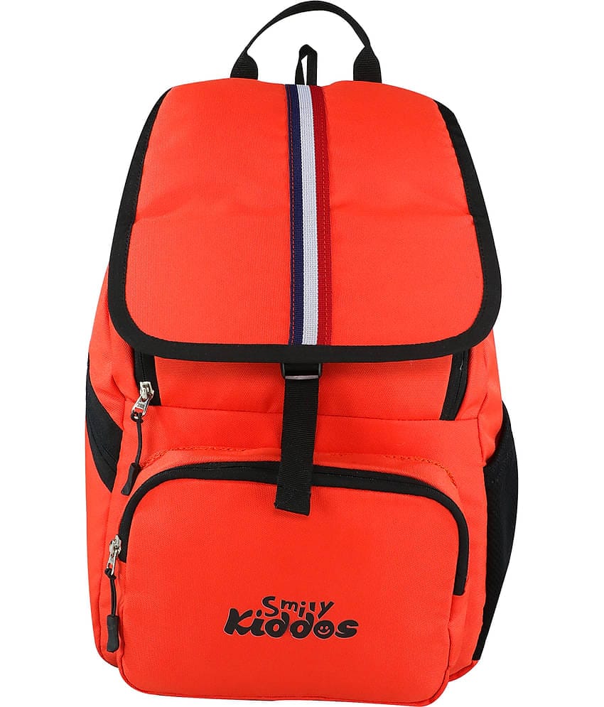 Smily Kiddos 10 Ltrs Red Polyester College Bag