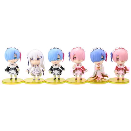 Re:Zero − Starting Life in Another World Chibi Figures Set