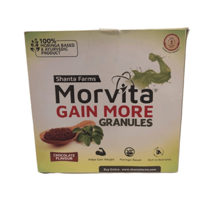 Morvita Gain More Granules (Chocolate Flavour) - 400 gm