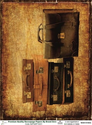 Brand Zero Premium Quality Decoupage Paper Pack of Two - Design Code: BZPQDP10231