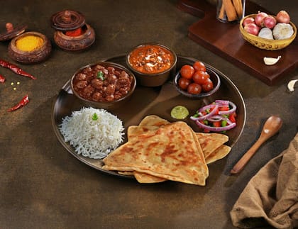 Amritsari Chole Thali Meal