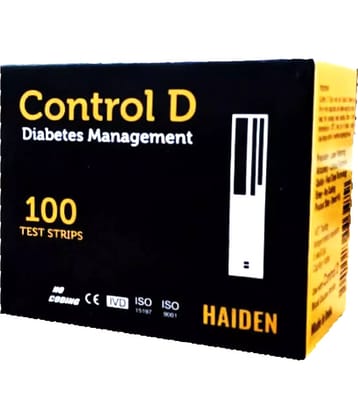 Control D Pack of 100 Test Strips