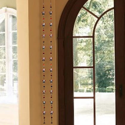 Dreamkraft Decorative Ganesh Door Hangings (190 cm, Multicolor) Set of 2