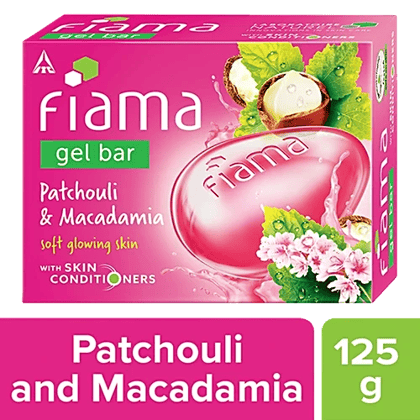 Fiama Patchouli & Macadamia Gel Bar 125 Gms