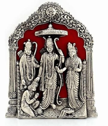 KridayKraft Aluminium Ram Darbar Idol ( 3 cm )