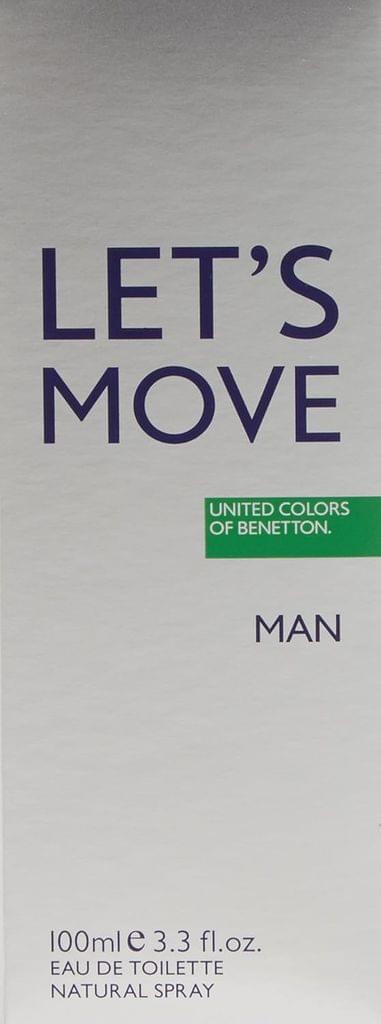United Colors of Benetton Let's Move By Benetton for Men, 100ml Perfume Branded Perfume
