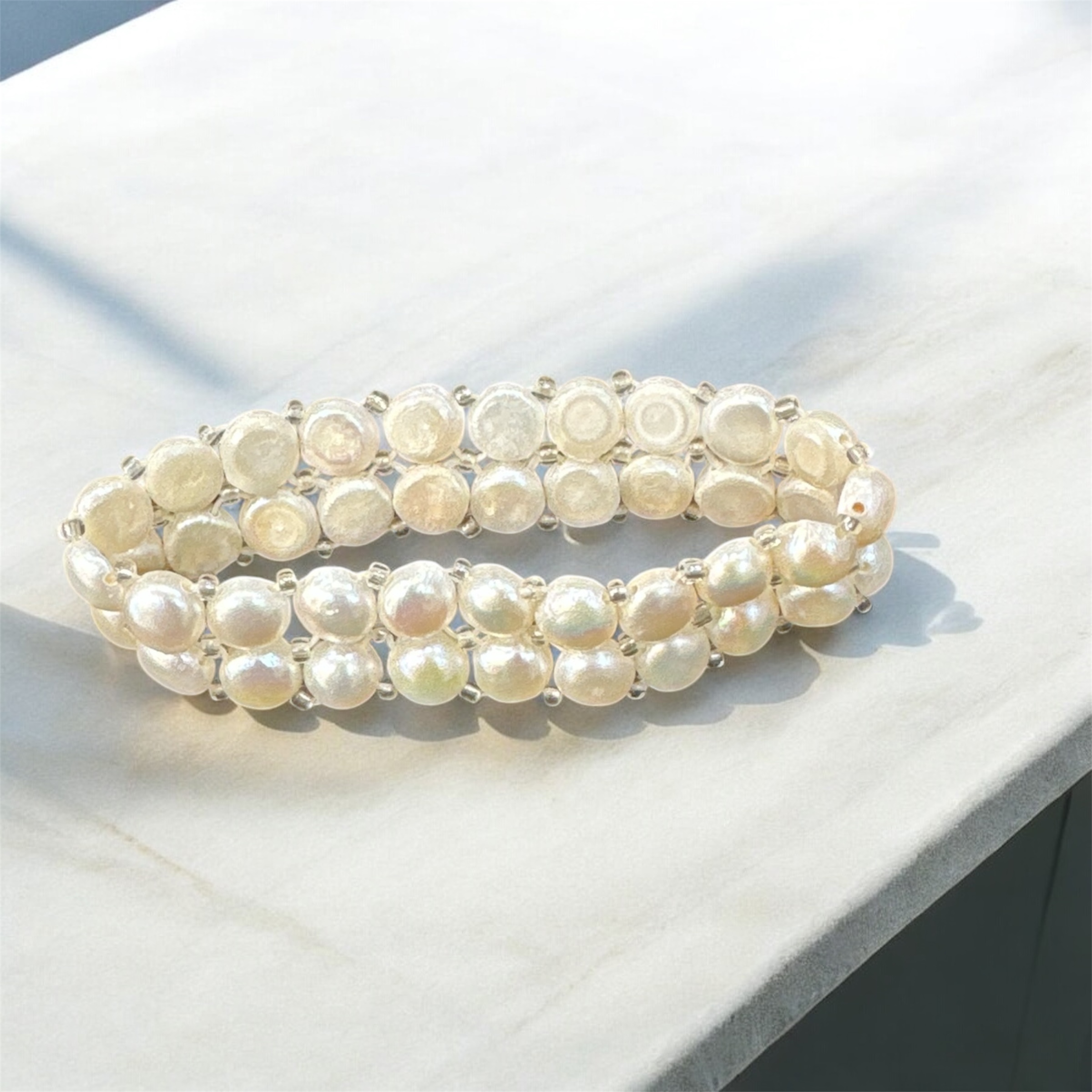 Pearl Oasis - Cultured Pearl Bracelet || Amit Chauhan And Sons