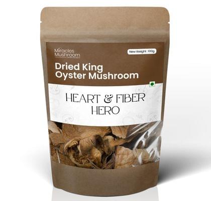 MIRACLES MUSHROOM : Dried King Oyster Mushroom - Heart & Fiber Hero 