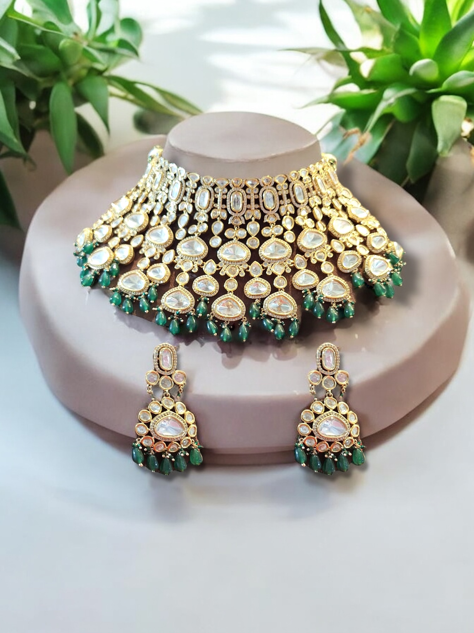 Emerald Luxe - The Royal Bride By Dia Art Jewels