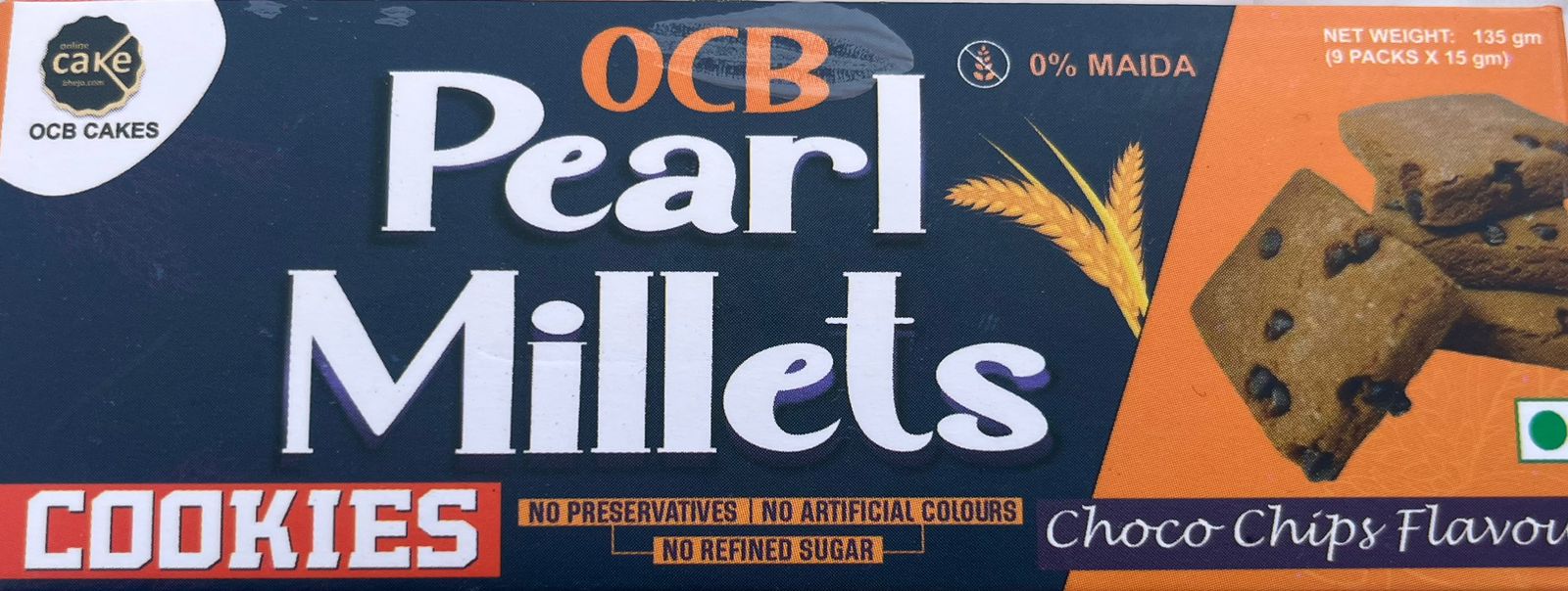 OCB Pearl Millet Cookies