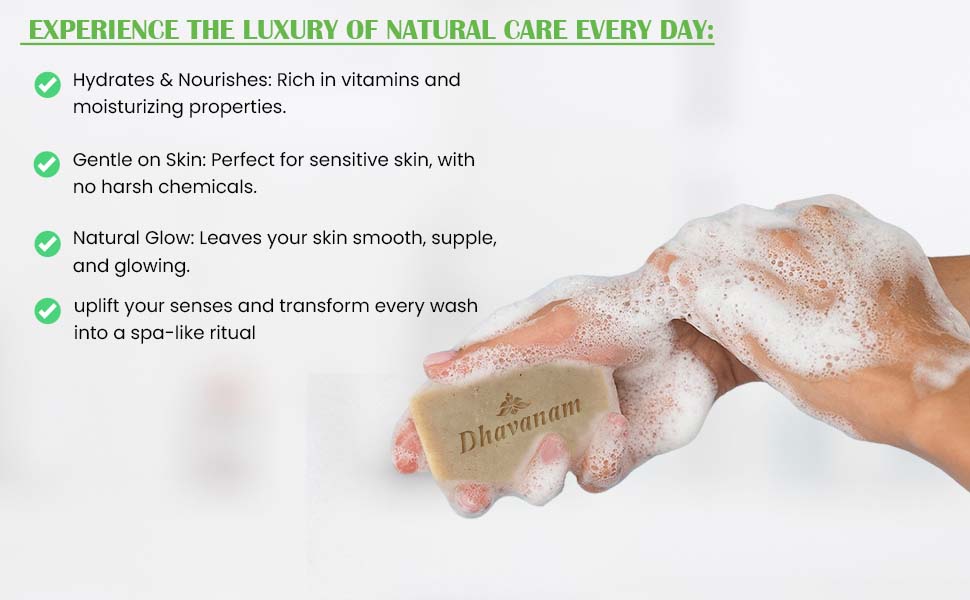 For Itchy/irritating Skin - Dhavanam Neem soap - pack of 1