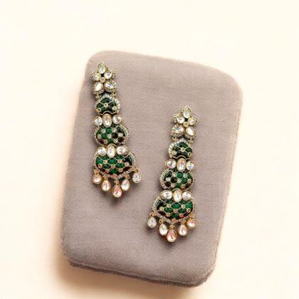 Regal Rhapsody Drops - By Dia Art Jewels