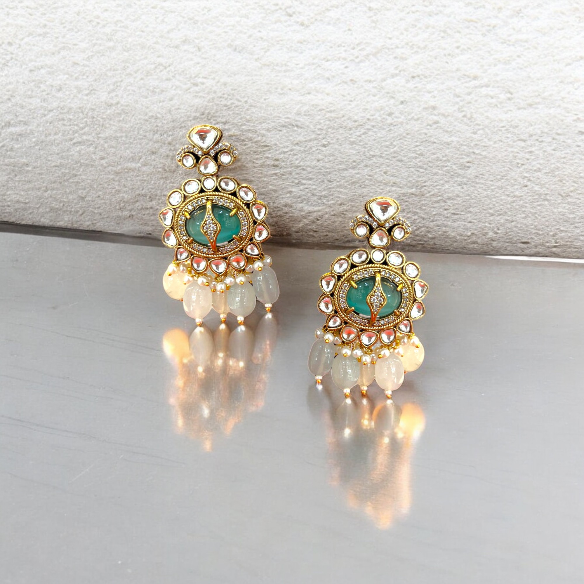 Royal Romance Earrings By Dia Art Jewels