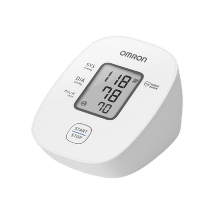 Omron Blood Pressure Monitor, IntelliSense Technology, Compact and Lightweight, Easy to Use, White (HEM-7121J)